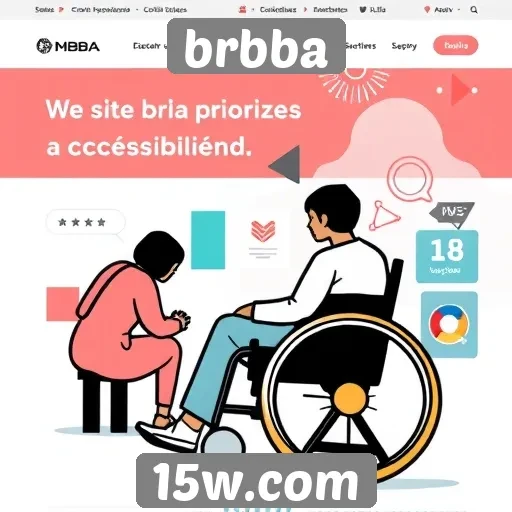 Acessibilidade e inclusão no site brbba